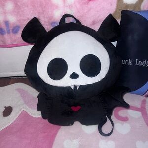NWT skelanimals backpack plush with zipper
